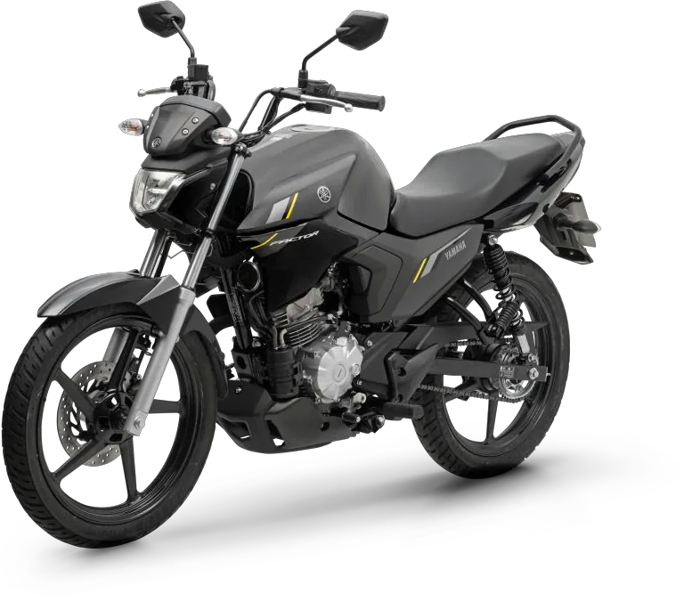 Yamaha FACTOR 150 ED UBS na cor Preto Sólido
