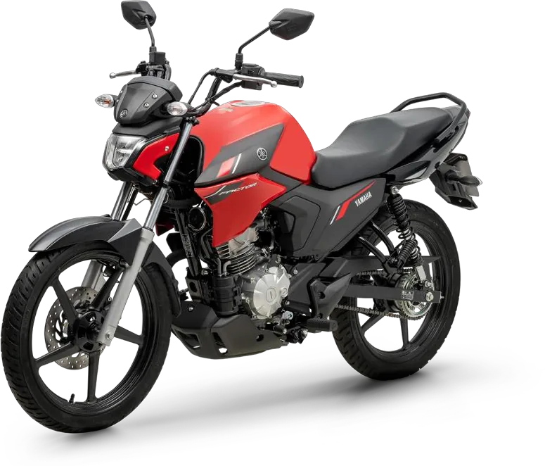 Yamaha FACTOR 150 ED UBS na cor Vermelho Metálico